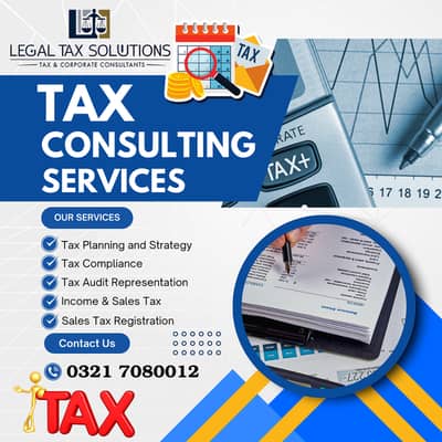 Company Registration | Tax Filer, FBR | Income Tax Return | Sales Tax,