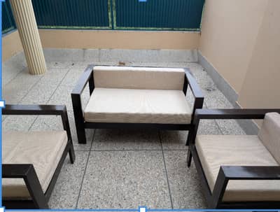 Used custom made sofa set