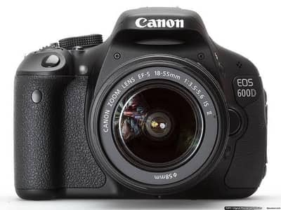 canon 600D camera