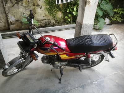 Honda cd 70 geniune lush condition