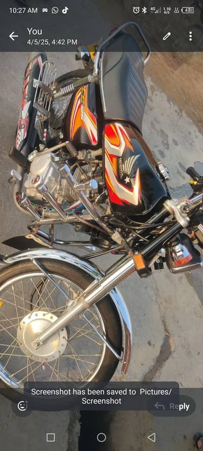 Honda CG 125 motorcycle