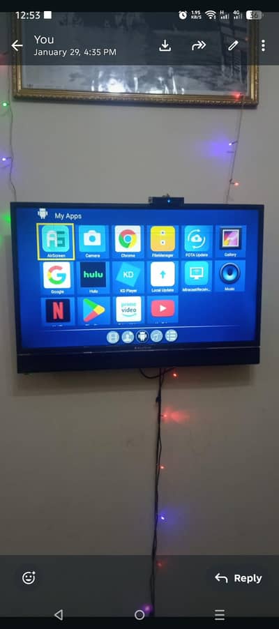 led and android box x 96