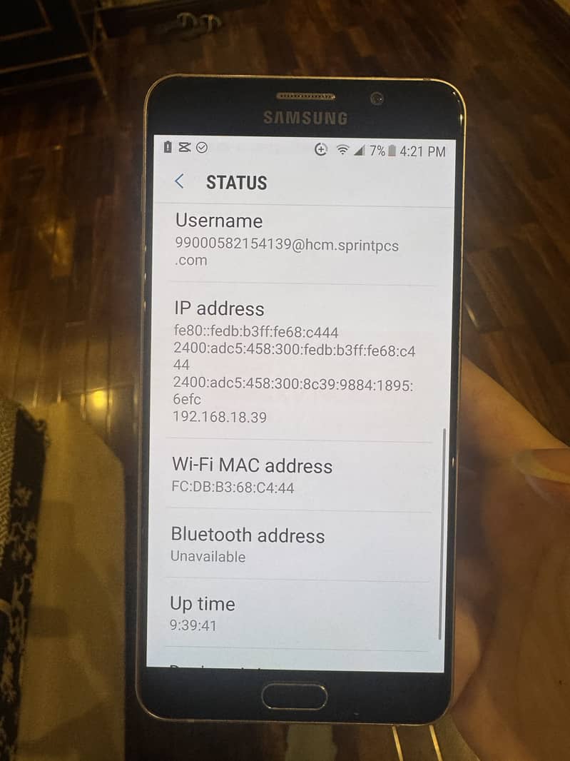 Galaxy Note 5 (superb condition) android version 7.0 6