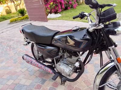 Honda 125 2024 with special Number