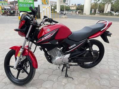 YAMAHA YBR 2021 MODEL USED 14000 KM 10/10 BIKE  SELL & EXCHANGE