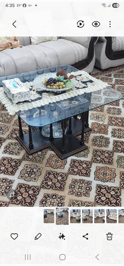 7 seater leather sofa set