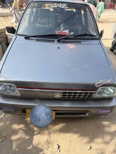 Mehran 2015 model Gray colour Ac On Total genuinely