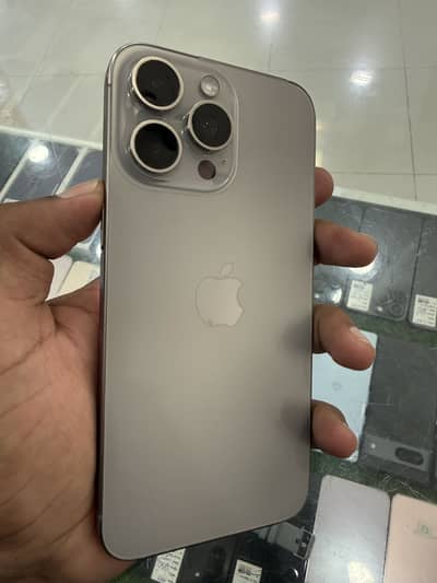 15 Pro Max 256GB J. V Chance Wala Total Original with box