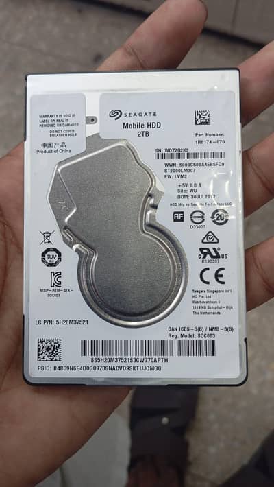 Seagate 2TB SSD For Sale