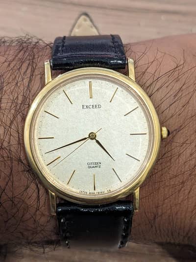 Citizen EXCEED Vintage Quartz  Men's Watch For Sale