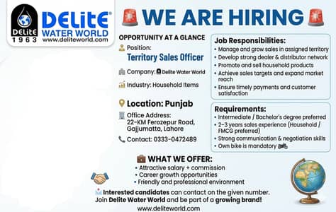 Teritory Sales Officer