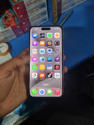IPHONE 15 PRO MAX …. . PTA APPROVED cycle 20+