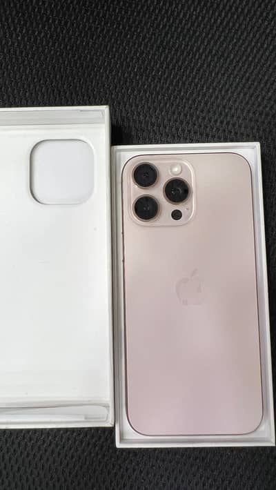 16 Pro Max Pta Approved With Box 256Gb