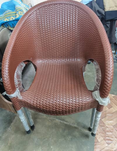 New and good qulaity plastic  Luxury Rattan style chairs