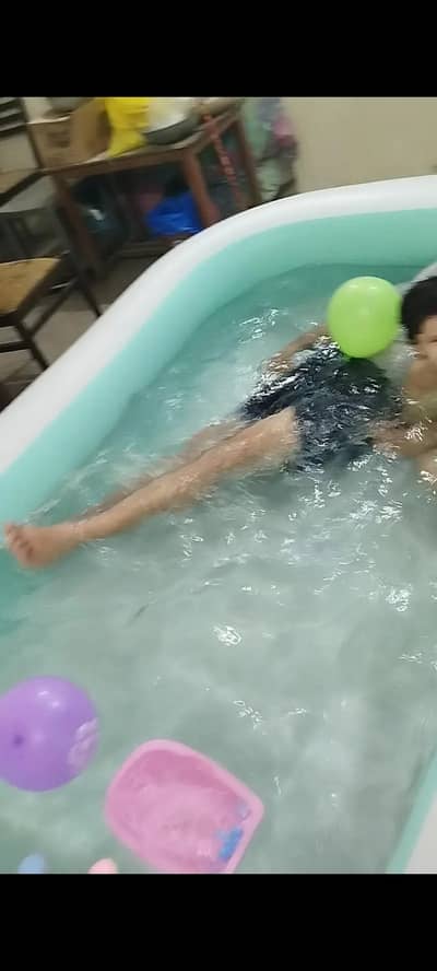 Inflatable Swimming Pool | Wet Set Collection | Family Size Pool | Kid