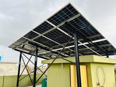 solar system installation