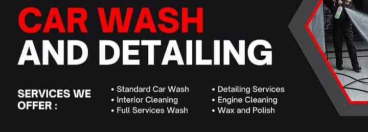 Car interior cleaning with compound polish available door step service
