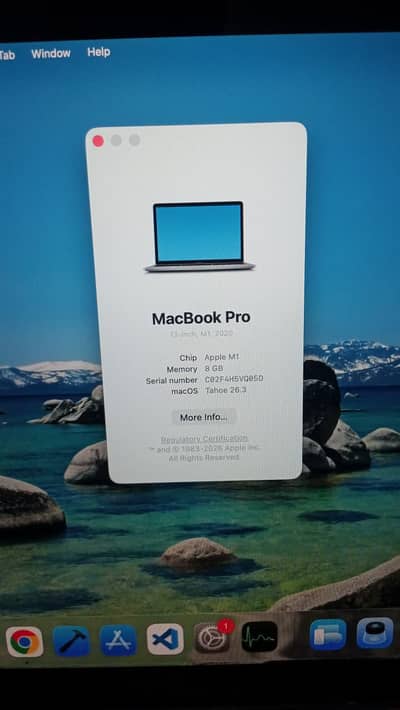 MacBook Pro 13 inch  M1 2020 256GB