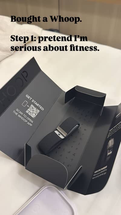 WHOOP 5.0 with 8 Months Premium "Peak" Membership – Mint Condition