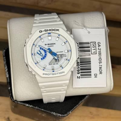 Casio G-Shock White GA 2100-HDS 1 ADR Men's Watch