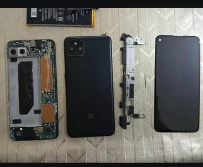 google pixel 4a5g panel, body, camera , accessory