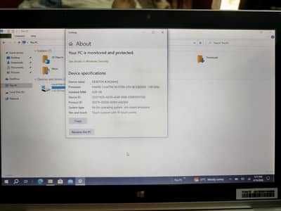 haier touch pad leptop new condition
