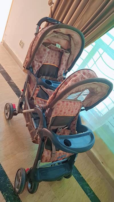 kids twin baby stroller