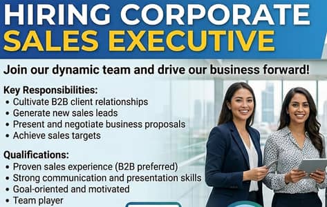 Corporate Sales Executive