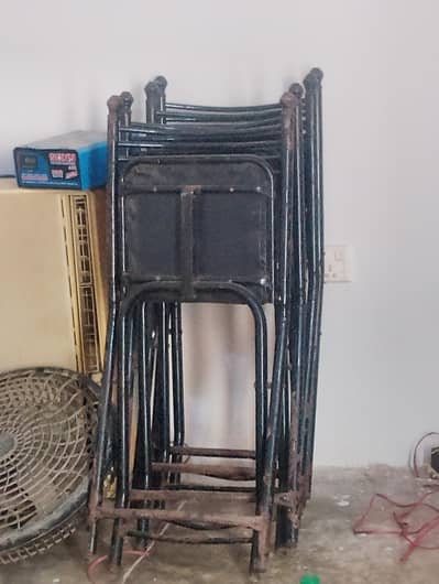 foldable chairs 4 pcs