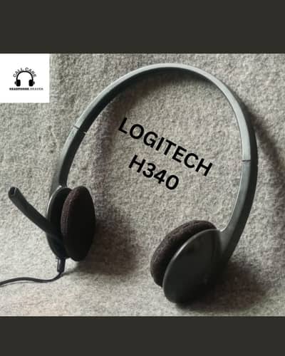 USB HEADSET LOGITECH H340 Noise cancellation 10/10 bulk quantity