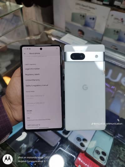 google pixel 7a. official pta approved
