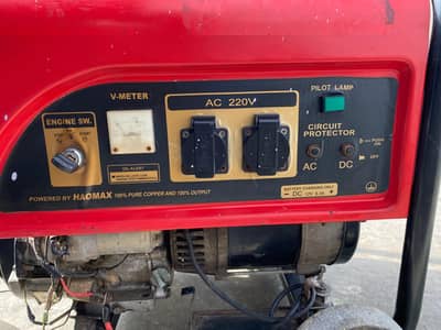 Generator both Gas and Petrol Supported urgent sale krna hi