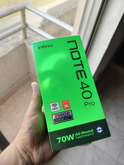 Infinix Note 40 Pro PTA Approved + Wireless Charger