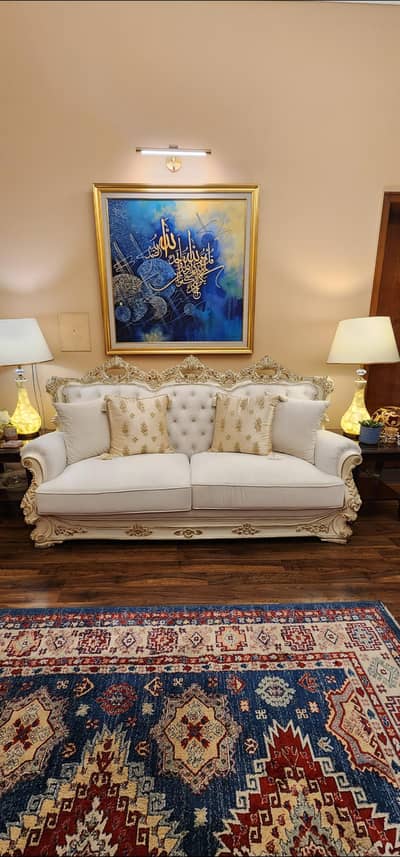 sofa set | pure Shisham Wood  5 seater