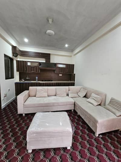 1 Bed furnish apparment available monthly for rent in Islamabad E11 2
