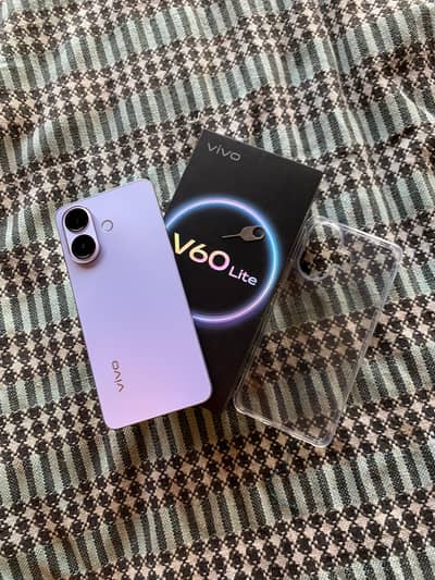 Vivo V60 Lite (12+12 256 ) Pta Official urgent sale