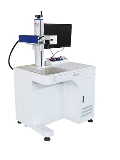 Marking Machine with Desk Fiber Laser