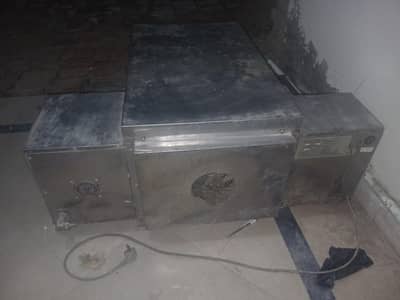small  conveyor and dubble fryer