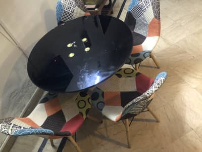 FOUR SEATS WITH TABLE FOR SALE