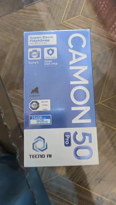 Tecno Camon 50 Pro 16/256 box pack