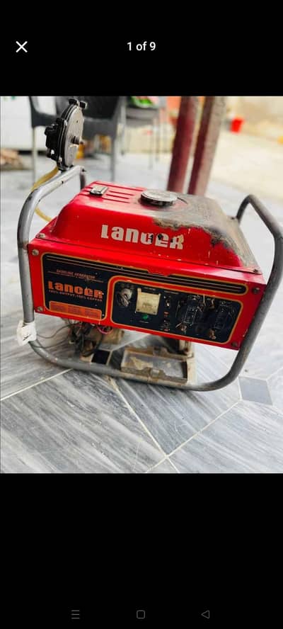 Lancer generator CNG+Petrol Running Condition