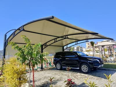 Commercial pvc parking shade in Pakistan, Canopy shade,Pvc fabric sale