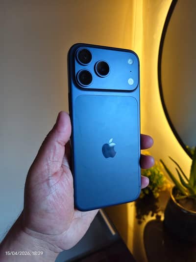 IPHONE 17 PRO MAX 256 BLUE NON PTA WITH SIM TIME