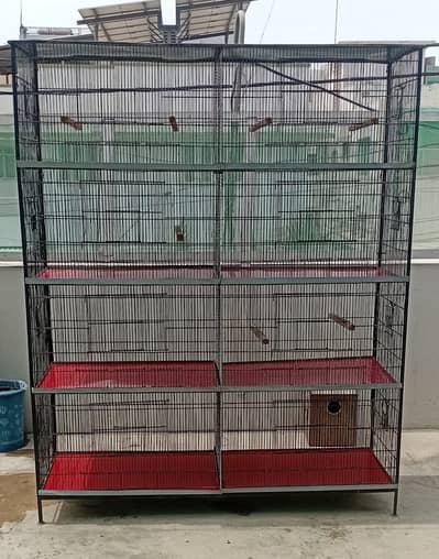 Slightly Used Heavy Guage 8 Portions Cage