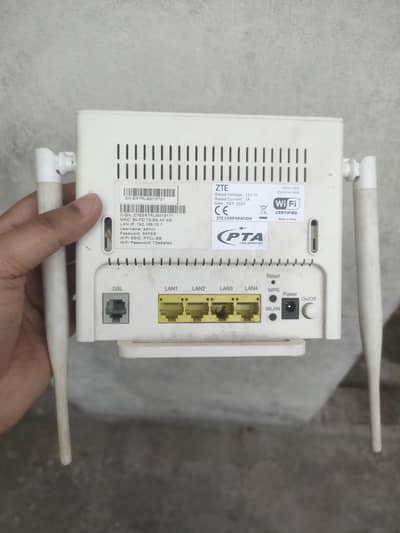 PTCL Router Just 3 Month Use