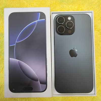 Apple iphone 16 promax 256gb non pta , 96 battery health