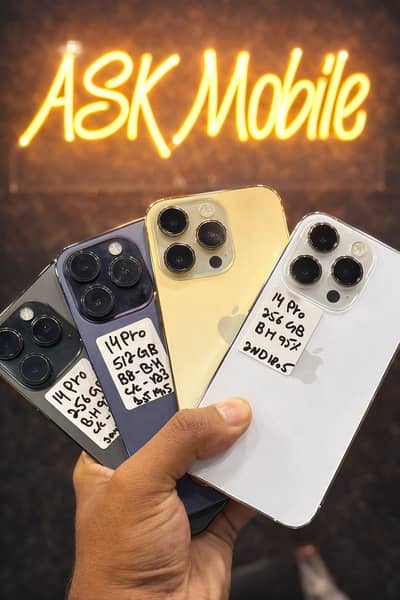 iPhone 14 Pro 256 GB PTA Approved