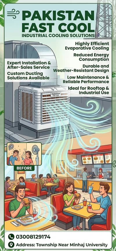 Evaporative air Cooler Ducting Air / Exhaust Blower / / Kitchen Hood