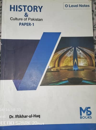Pakistan history book
