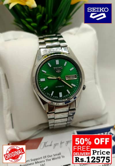 Seiko 5 Citizen Orient Automatic Pre-Owned watch Japan 03161737353